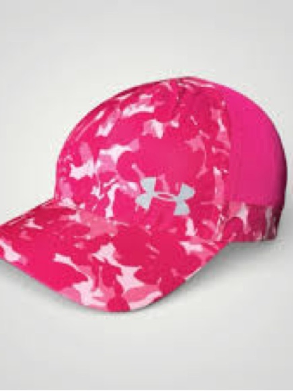 Under Armour Hot Pink Camo Performance Cap